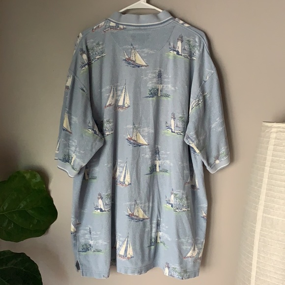 Vintage Boca Classics Men’s Printed Polo - Picture 5 of 5